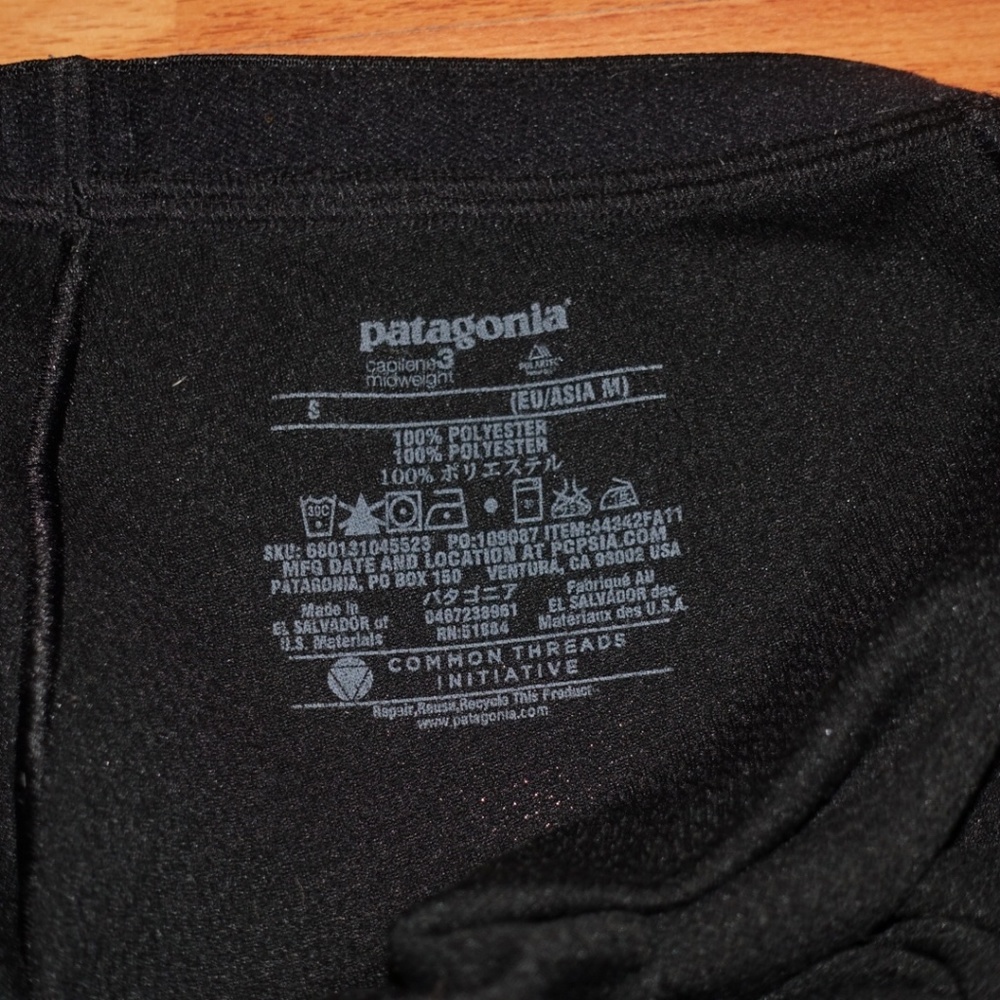 W's Patagonia Capilene 3 Midweight Leggings small - Picture 4 of 6